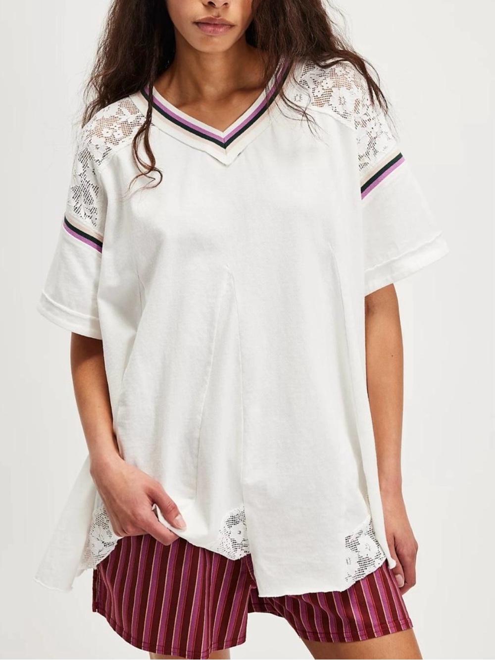 Free People Knockout T shirt Top, size medium.